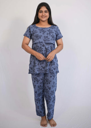 FLORA FROST | ZIPLESS FEEDING PANT SET