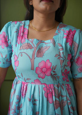 AQUA FLORA SPRAY| MATERNITY MAXI ANKLE LENGTH