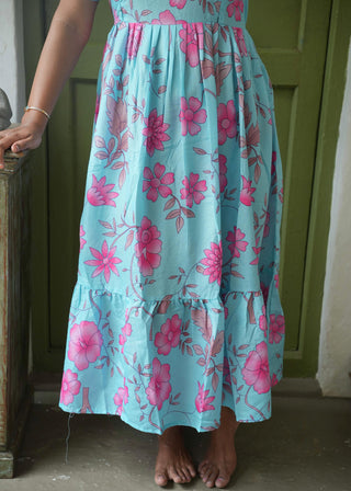 AQUA FLORA SPRAY| MATERNITY MAXI ANKLE LENGTH