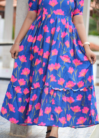 BLUE PINK TULIP | MATERNITY MAXI ANKLE LENGTH