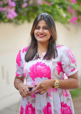 PINK PETUNIA | MATERNITY MAXI ANKLE LENGTH