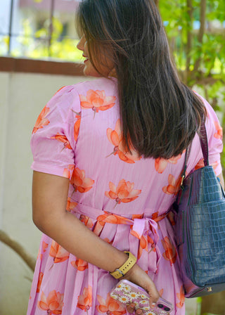 PINK RADIANCE | MATERNITY MAXI ANKLE LENGTH