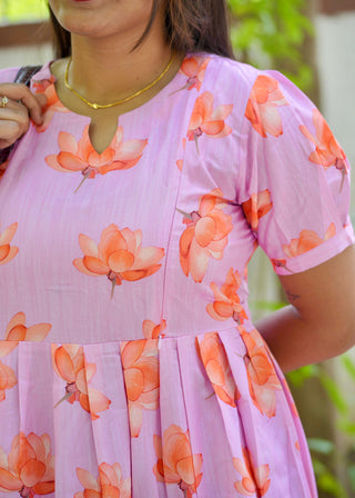 PINK RADIANCE | MATERNITY MAXI ANKLE LENGTH