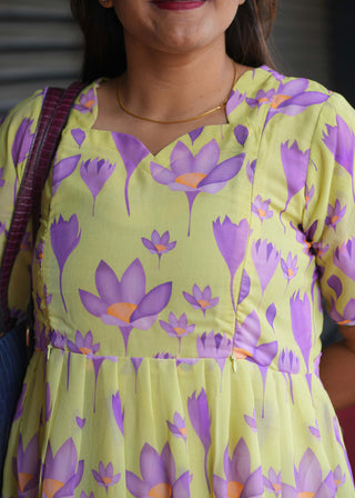 MARIGOLD | MATERNITY GEORGETTE MAXI ANKLE LENGTH