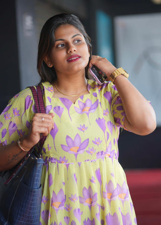 MARIGOLD | MATERNITY GEORGETTE MAXI ANKLE LENGTH