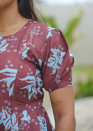 VINTAGE LEAF | MATERNITY MAXI ANKLE LENGTH