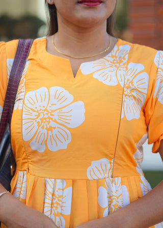 SUNBURST BLOOM | MATERNITY MAXI ANKLE LENGTH