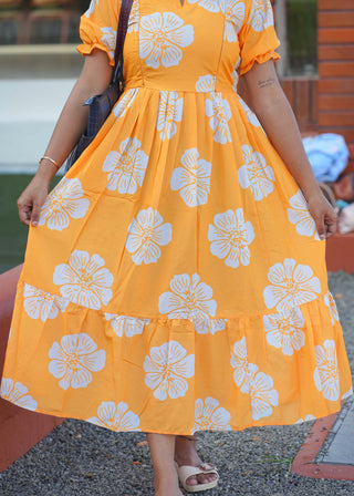 SUNBURST BLOOM | MATERNITY MAXI ANKLE LENGTH