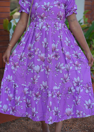 LILAC GARDEN | MATERNITY MAXI ANKLE LENGTH