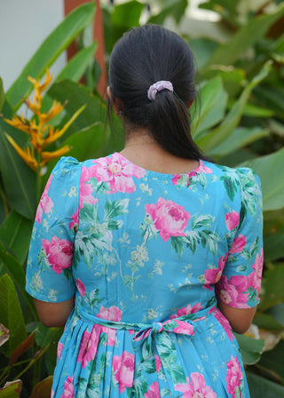 SKYBLUE GARDENIA | MATERNITY MAXI ANKLE LENGTH