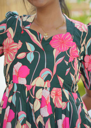 BOTANICAL BLISS | MATERNITY MAXI ANKLE LENGTH