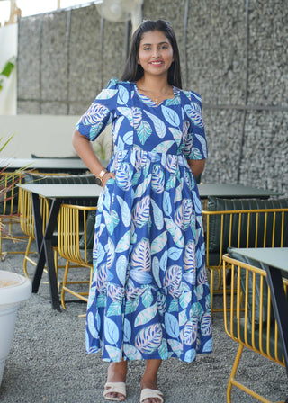 LEAFY RAGE | MATERNITY MAXI ANKLE LENGTH