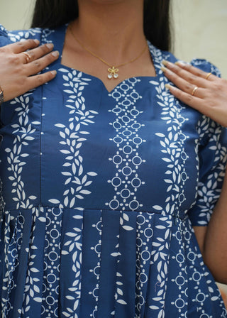 RAINY FLOWERS | MATERNITY MAXI ANKLE LENGTH