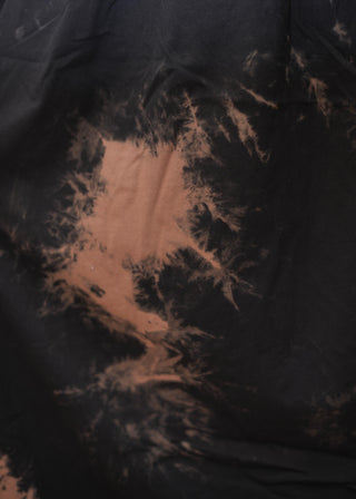 BLACK BROWN TIE & DYE | NON-FEEDING MAXI – PUFF SLEEVES | ANKLE LENGTH MAXI