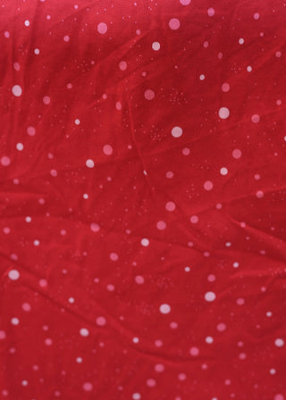 RED DOTS | NON-FEEDING MAXI – PUFF SLEEVES | ANKLE LENGTH MAXI