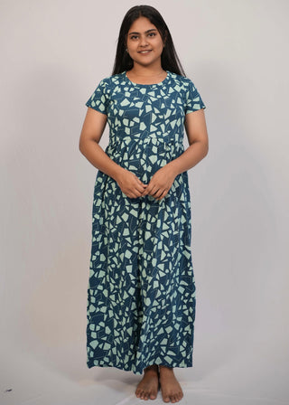 SHAPES | NON-FEEDING MAXI – SHORT SLEEVES | ANKLE LENGTH MAXI