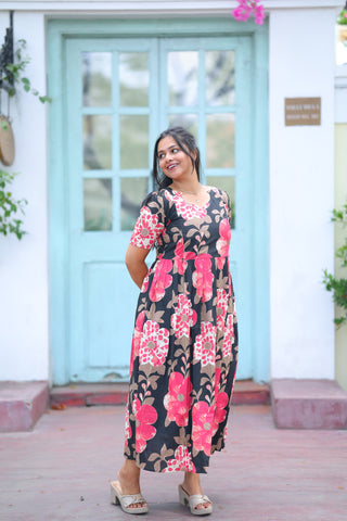 GAZANIA | MATERNITY COTTON MAXI ANKLE LENGTH