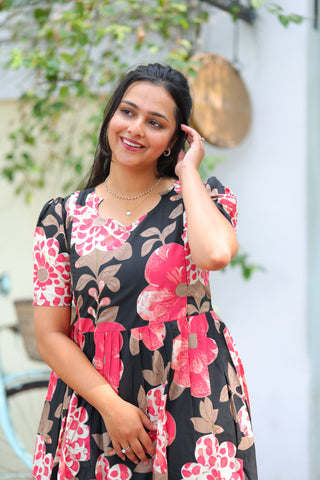 GAZANIA | MATERNITY COTTON MAXI ANKLE LENGTH