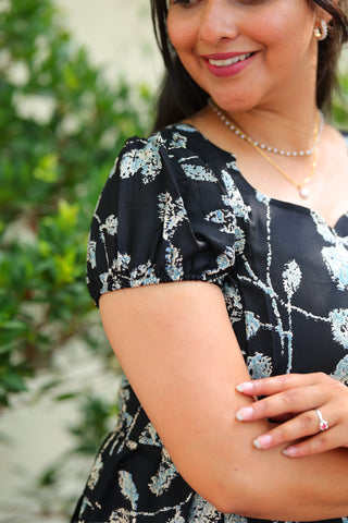 ARTISTIC GARDENIA | MATERNITY COTTON MAXI ANKLE LENGTH
