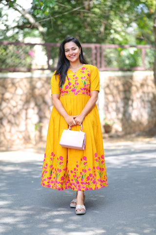 SUNLIT | MATERNITY COTTON MAXI ANKLE LENGTH
