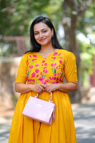 SUNLIT | MATERNITY COTTON MAXI ANKLE LENGTH