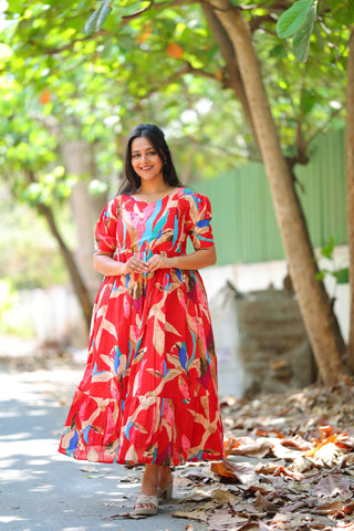 ELEGANT NATURE | MATERNITY COTTON MAXI ANKLE LENGTH