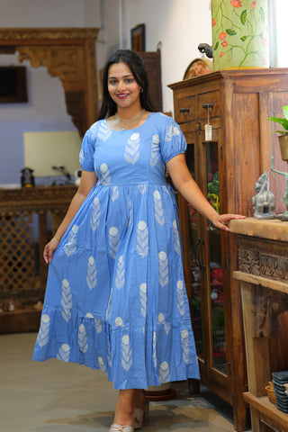 FEATHER LIGHT FLARE | MATERNITY COTTON MAXI ANKLE LENGTH