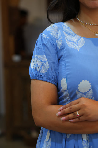 FEATHER LIGHT FLARE | MATERNITY COTTON MAXI ANKLE LENGTH