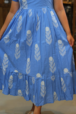 FEATHER LIGHT FLARE | MATERNITY COTTON MAXI ANKLE LENGTH