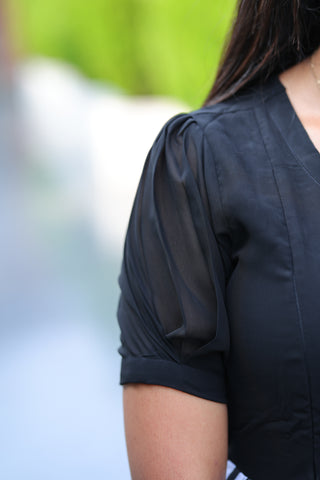 PIANO KEY | MATERNITY GEORGETTE MAXI ANKLE LENGTH