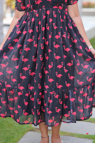 FLAMINGO | MATERNITY GEORGETTE MAXI ANKLE LENGTH