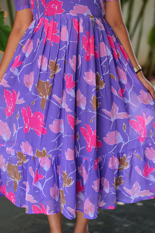 FLYING COLOURS | MATERNITY GEORGETTE MAXI ANKLE LENGTH