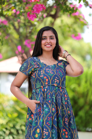 PARSLEY SHOWER | MATERNITY GEORGETTE MAXI ANKLE LENGTH