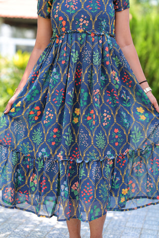 PARSLEY SHOWER | MATERNITY GEORGETTE MAXI ANKLE LENGTH
