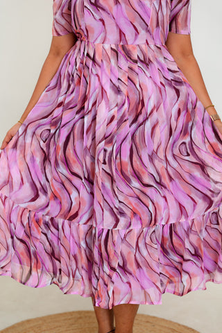 ARTISTIC WAVES | MATERNITY GEORGETTE MAXI ANKLE LENGTH