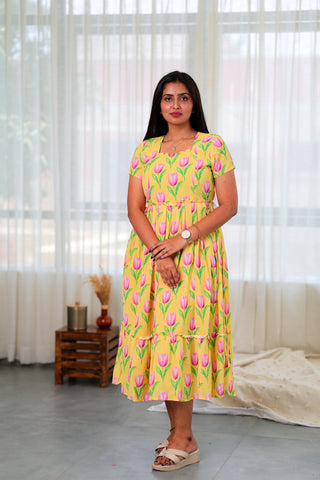 TULIP | MATERNITY GEORGETTE MAXI ANKLE LENGTH