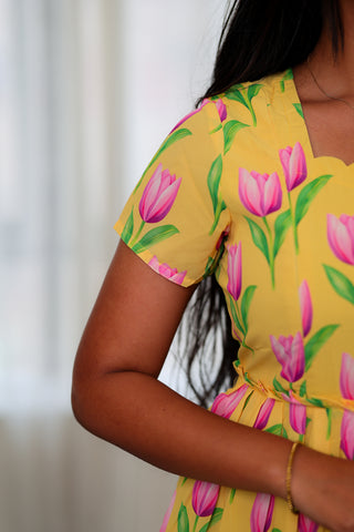 TULIP | MATERNITY GEORGETTE MAXI ANKLE LENGTH