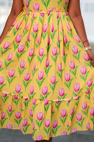 TULIP | MATERNITY GEORGETTE MAXI ANKLE LENGTH