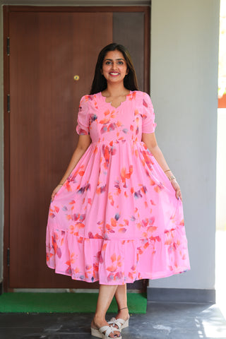 BREEZY | MATERNITY GEORGETTE MAXI ANKLE LENGTH