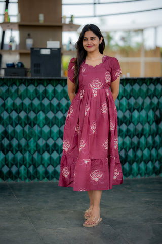 ELEGANT MARIGOLD | MATERNITY MAXI ANKLE LENGTH