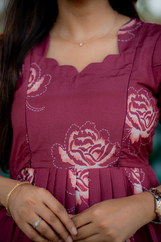 ELEGANT MARIGOLD | MATERNITY MAXI ANKLE LENGTH