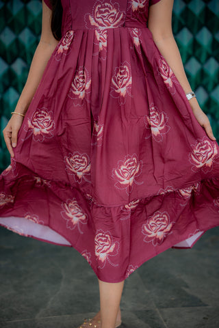 ELEGANT MARIGOLD | MATERNITY MAXI ANKLE LENGTH
