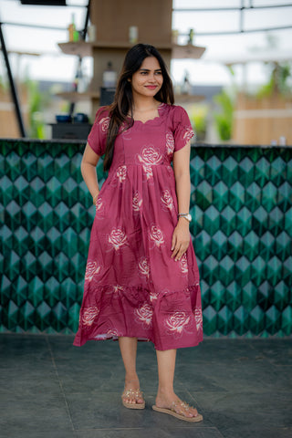 ELEGANT MARIGOLD | MATERNITY MAXI ANKLE LENGTH