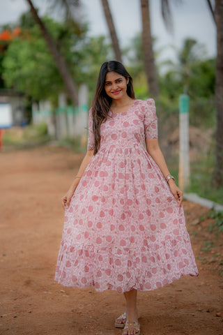 LAKE LOTUS | MATERNITY COTTON ANKLE LENGTH