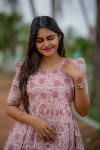 LAKE LOTUS | MATERNITY COTTON ANKLE LENGTH