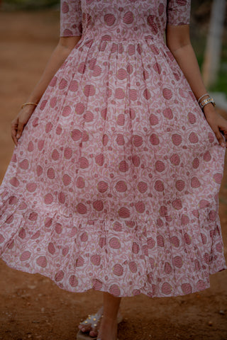 LAKE LOTUS | MATERNITY COTTON ANKLE LENGTH