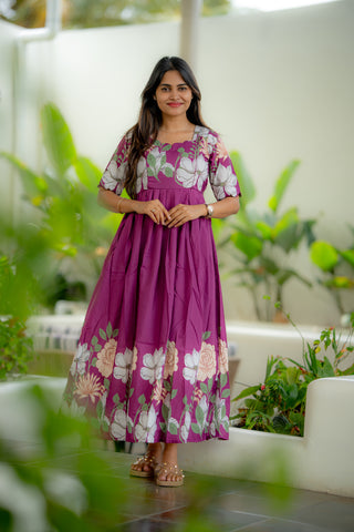 BLOOMY DALE | MATERNITY MAXI FULL LENGTH