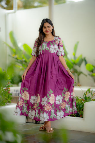 BLOOMY DALE | MATERNITY MAXI FULL LENGTH