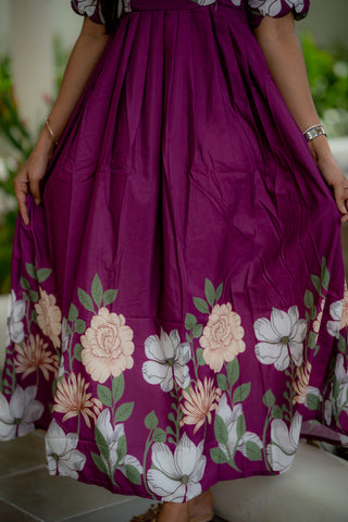 BLOOMY DALE | MATERNITY MAXI FULL LENGTH