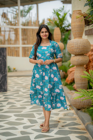 MULTI LOTUS | MATERNITY MAXI ANKLE LENGTH